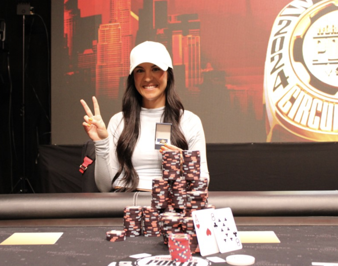 Christina Gollins Wins Second World Series of Poker Circuit Ring at Commerce Casino